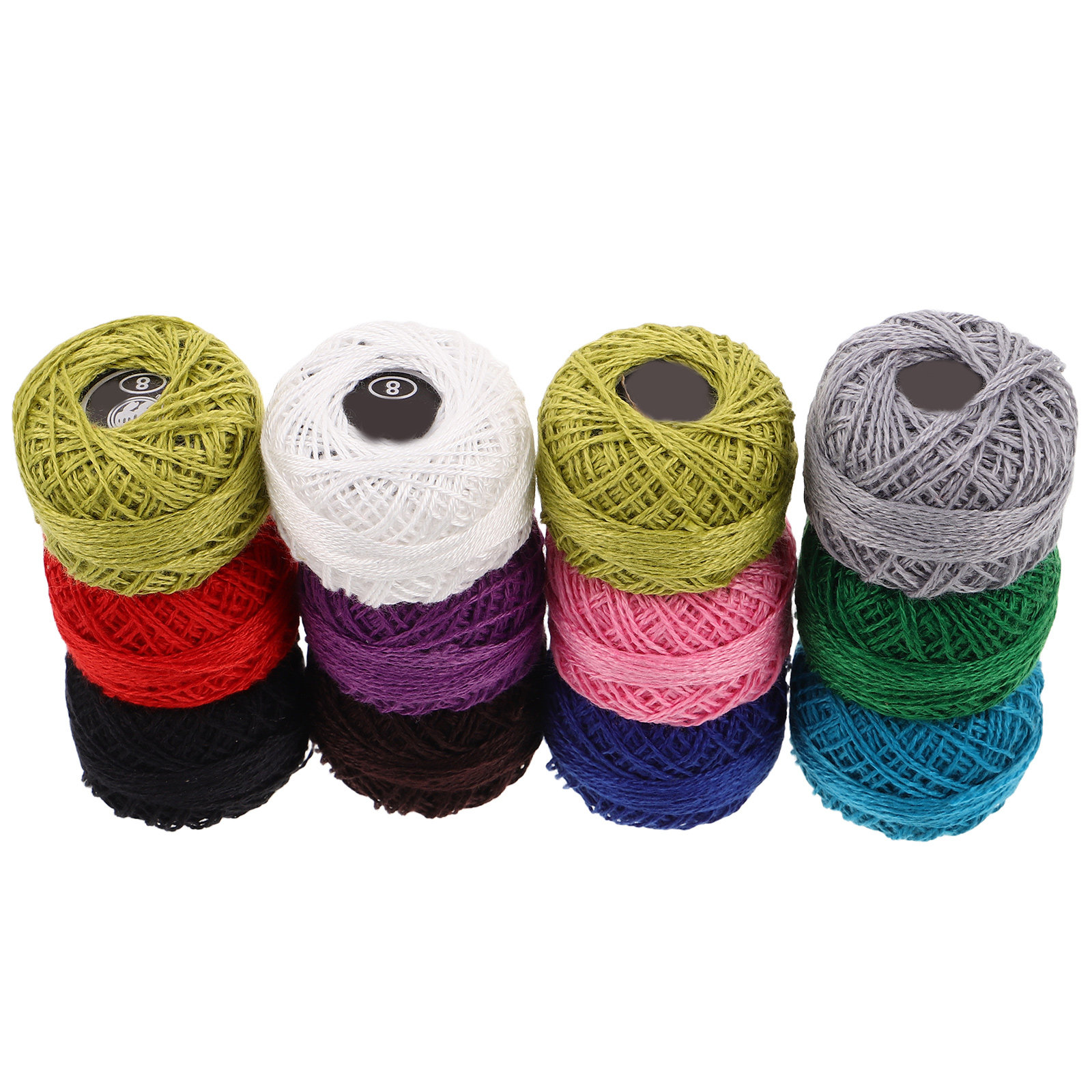Embroidery Craft - Set da 12 pezzi di fili