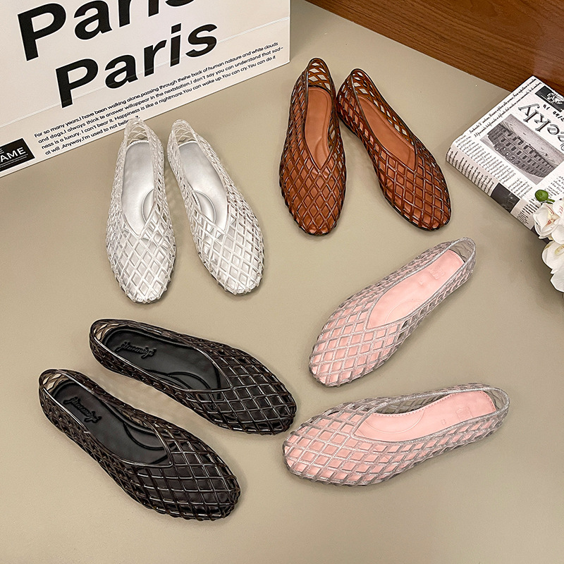 Sandali piatti estivi da donna - Crystal Mesh Fabric recensione e prezzo