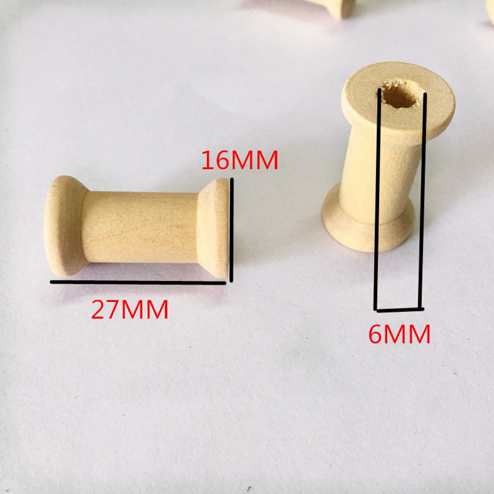 60 bobine in legno naturale pe - Embroidery Craft recensione e prezzo
