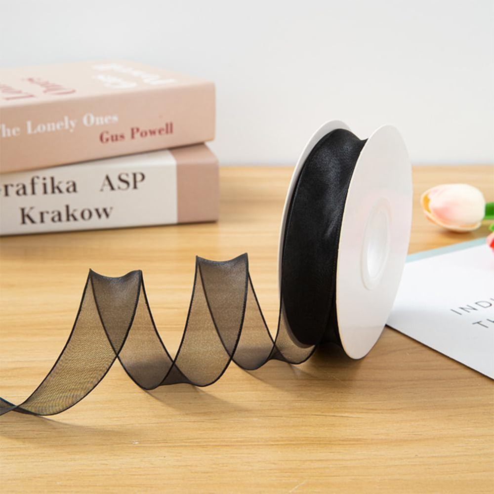 Nastro in organza nera da 1 po - Organza Ribbon Spool recensione e prezzo