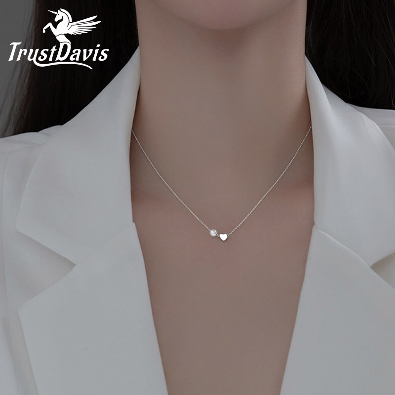TrustDavis Reale 925 Sterling  - Pearl Trim Chain recensione e prezzo
