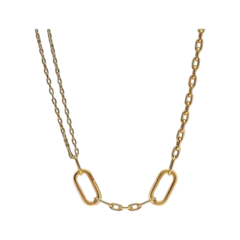 Nuova Collana con Catena a Cla - Pearl Trim Chain recensione e prezzo