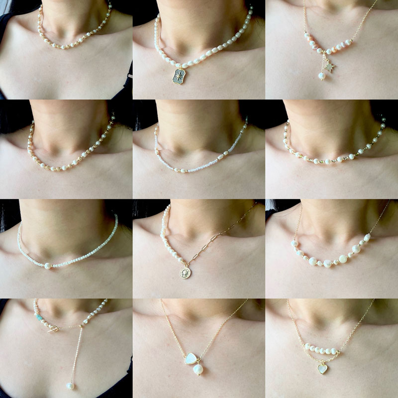 Collana barocca di perle d'acq - Pearl Trim Chain recensione e prezzo