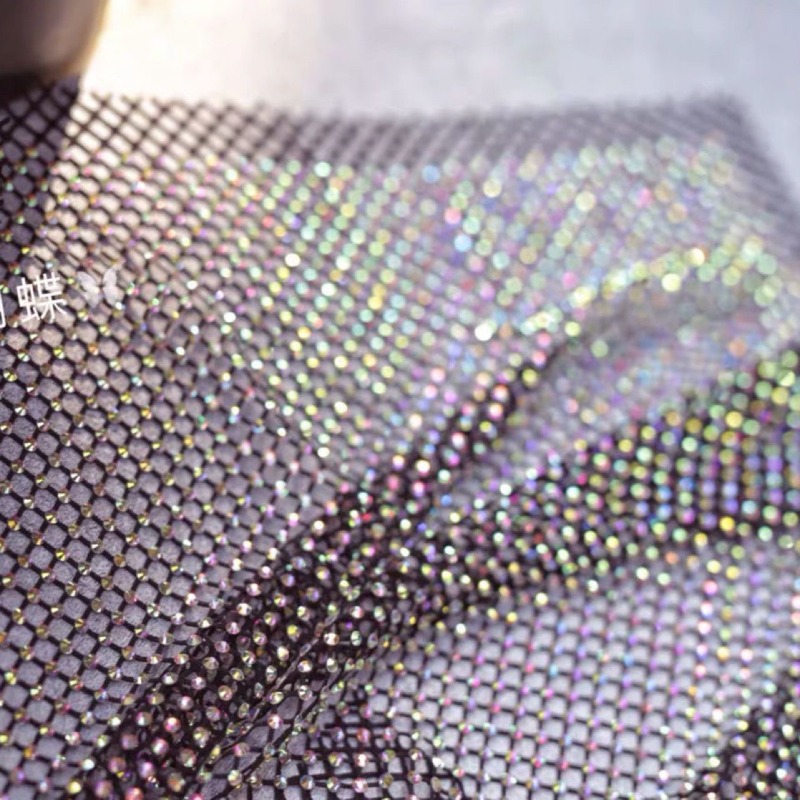 Tessuto a rete elasticizzato c - Crystal Mesh Fabric recensione e prezzo
