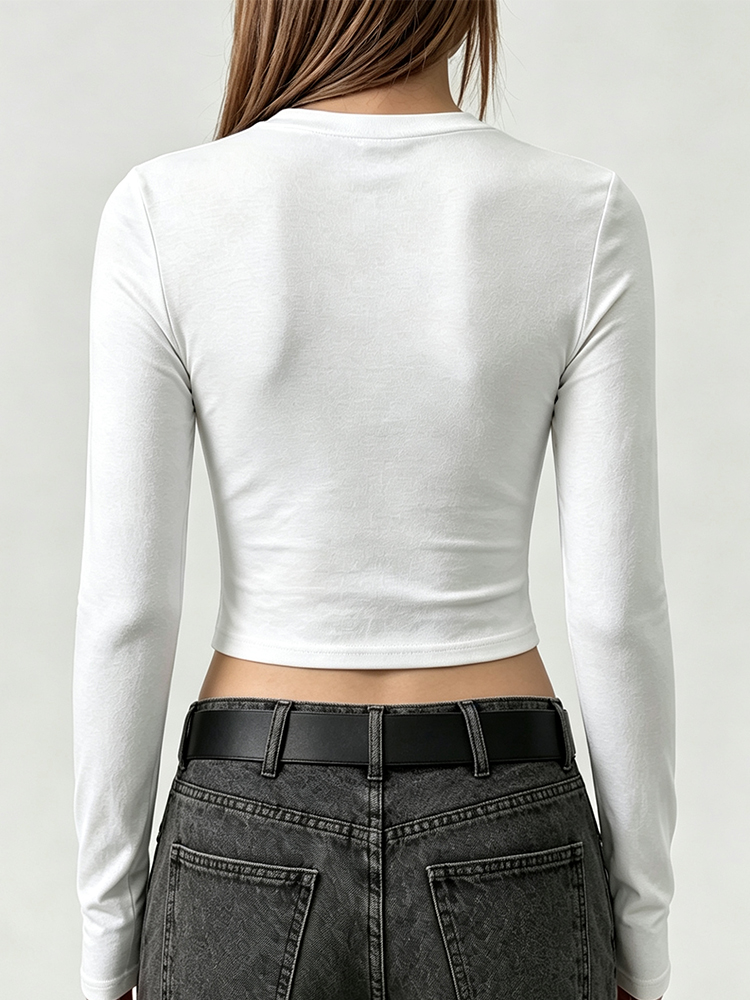 T-shirt a maniche lunghe da do - Embellish Knit recensione e prezzo